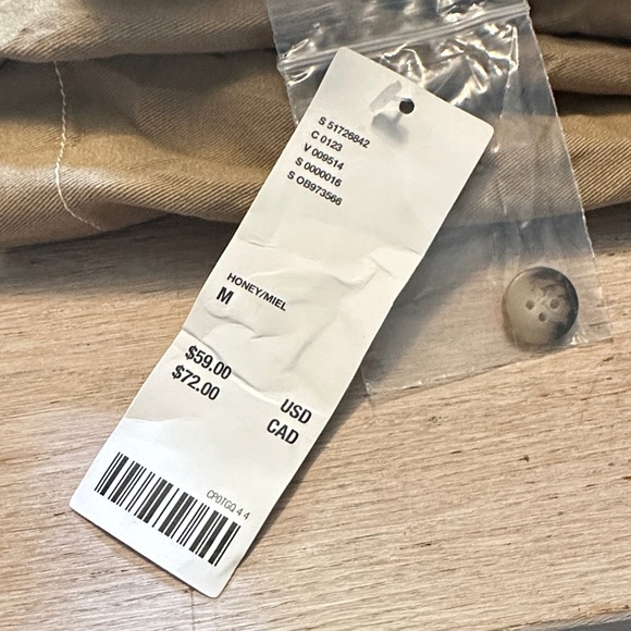 URBAN OUTFITTERS | UO Terra High Waisted Paper-bag Pant in Khaki - Picture 6 of 15